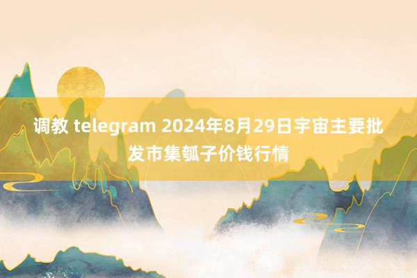 调教 telegram 2024年8月29日宇宙主要批发市集瓠子价钱行情